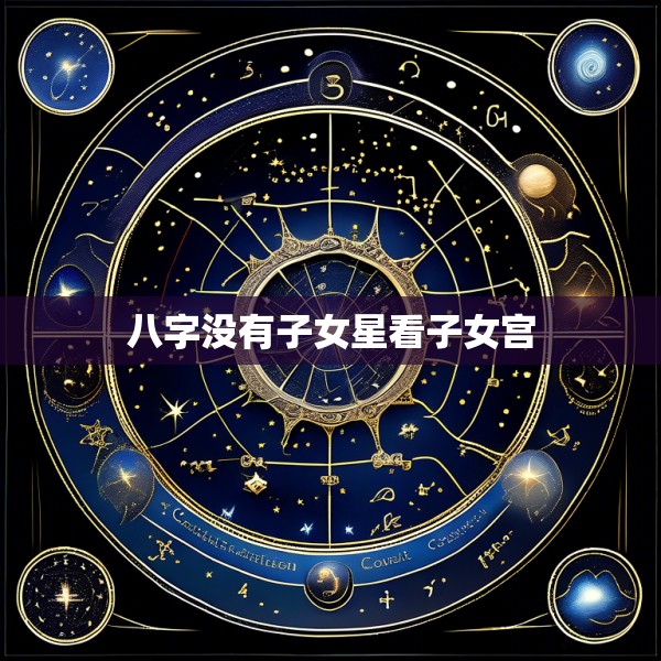 八字没有子女星看子女宫