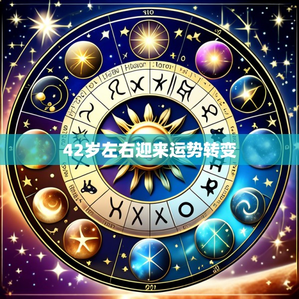 42岁左右迎来运势转变