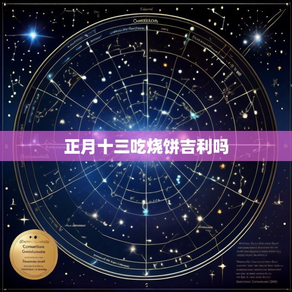 正月十三吃烧饼吉利吗