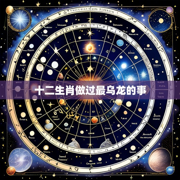 十二生肖做过最乌龙的事