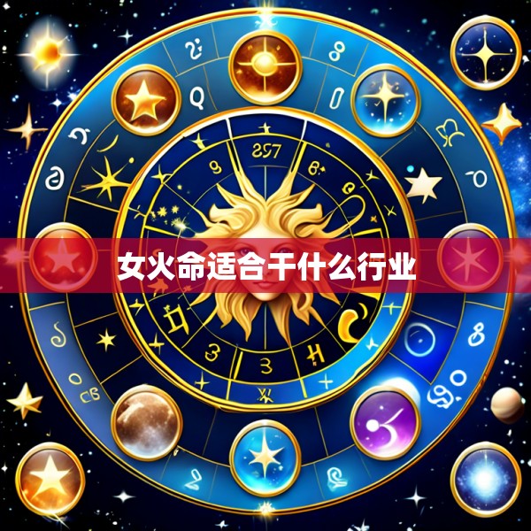 女火命适合干什么行业