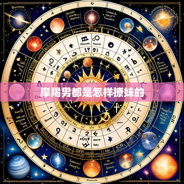 摩羯男都是怎样撩妹的