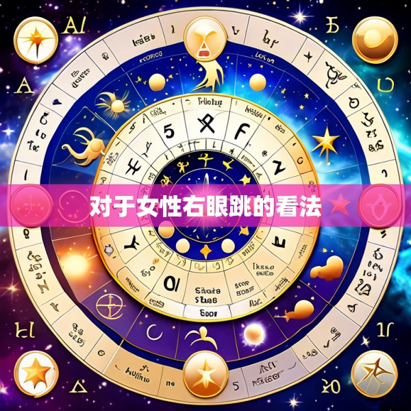 对于女性右眼跳的看法
