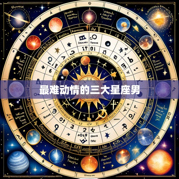最难动情的三大星座男
