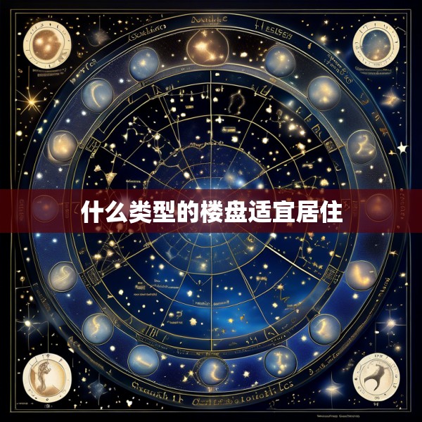 什么类型的楼盘适宜居住