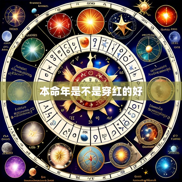 本命年是不是穿红的好