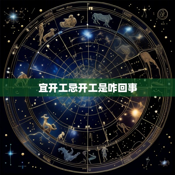 宜开工忌开工是咋回事