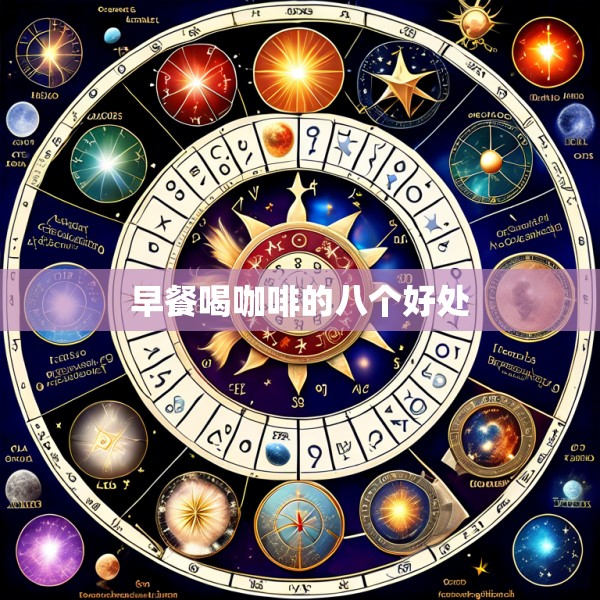 早餐喝咖啡的八个好处