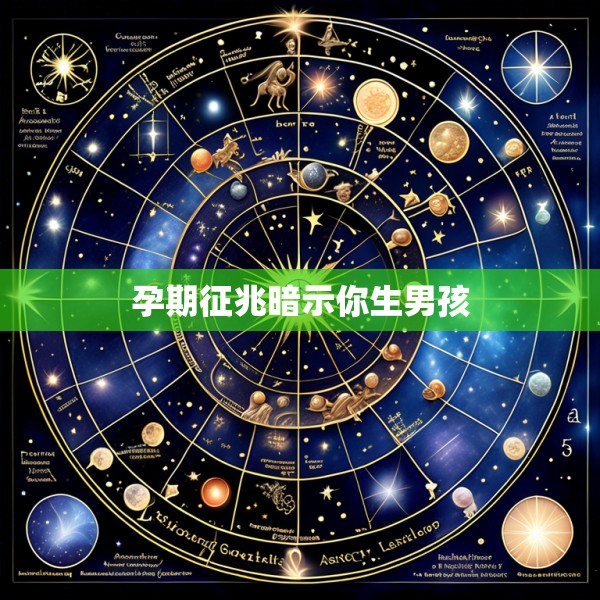 孕期征兆暗示你生男孩