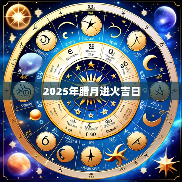 2025年腊月进火吉日