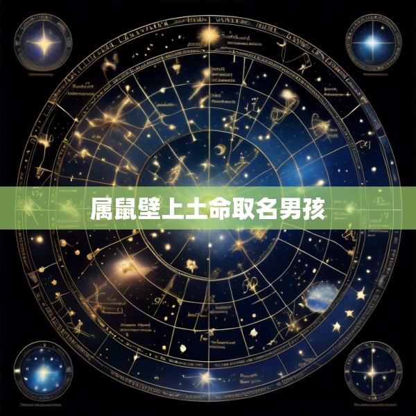 属鼠壁上土命取名男孩