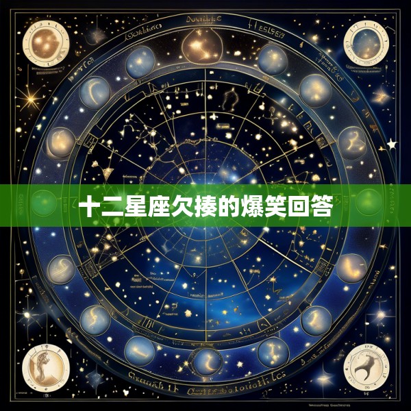十二星座欠揍的爆笑回答