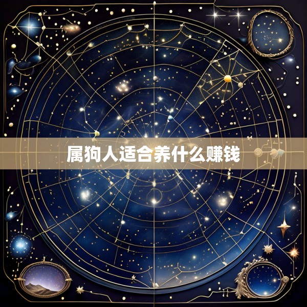 属狗人适合养什么赚钱