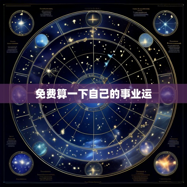 免费算一下自己的事业运