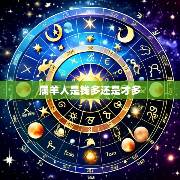 属羊人是钱多还是才多