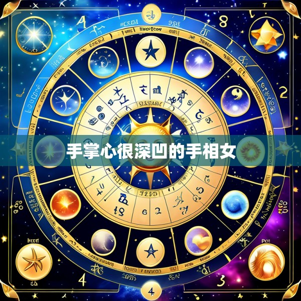 手掌心很深凹的手相女