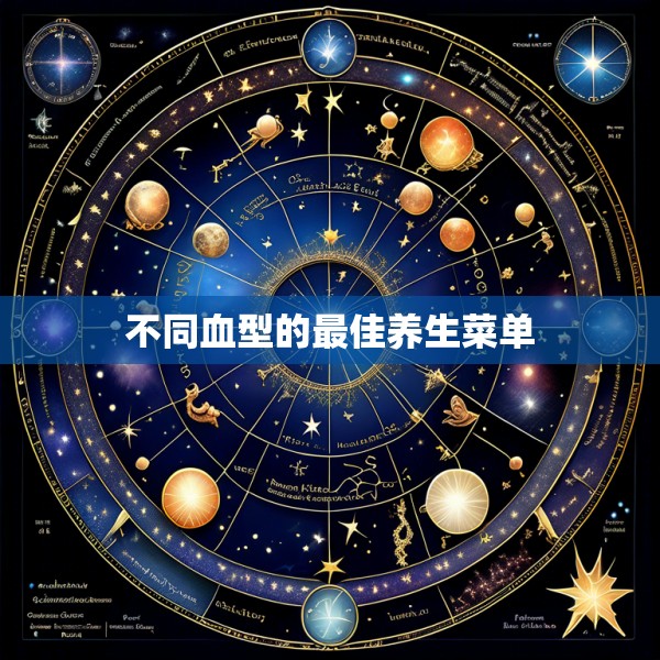 不同血型的最佳养生菜单