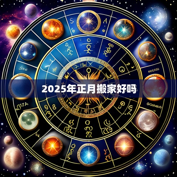 2025年正月搬家好吗