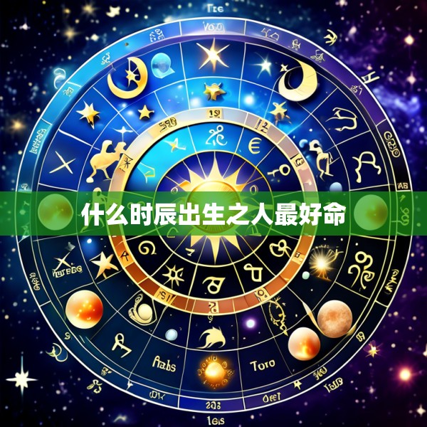 什么时辰出生之人最好命