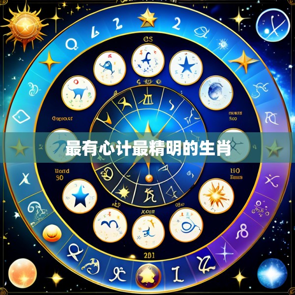 最有心计最精明的生肖