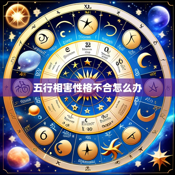五行相害性格不合怎么办
