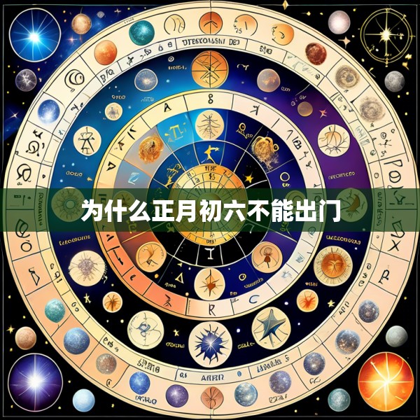 为什么正月初六不能出门
