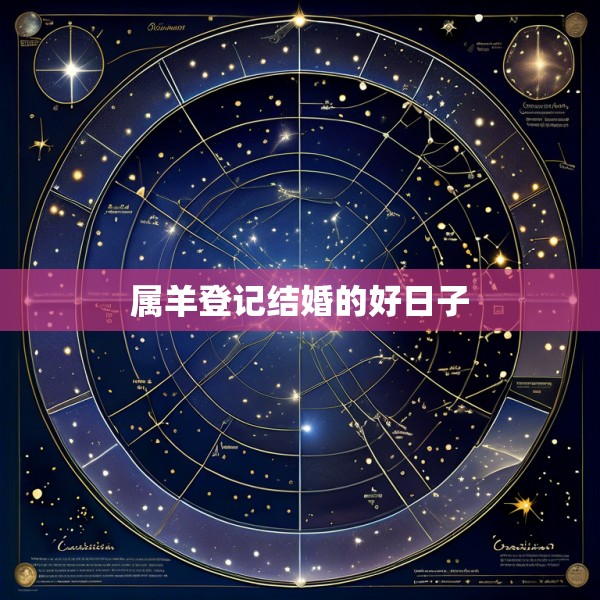 属羊登记结婚的好日子