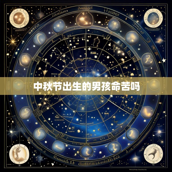 中秋节出生的男孩命苦吗