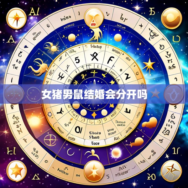 女猪男鼠结婚会分开吗