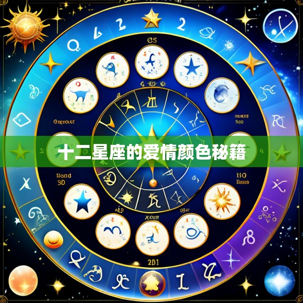 十二星座的爱情颜色秘籍