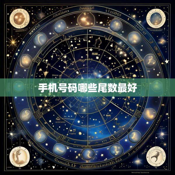 手机号码哪些尾数最好