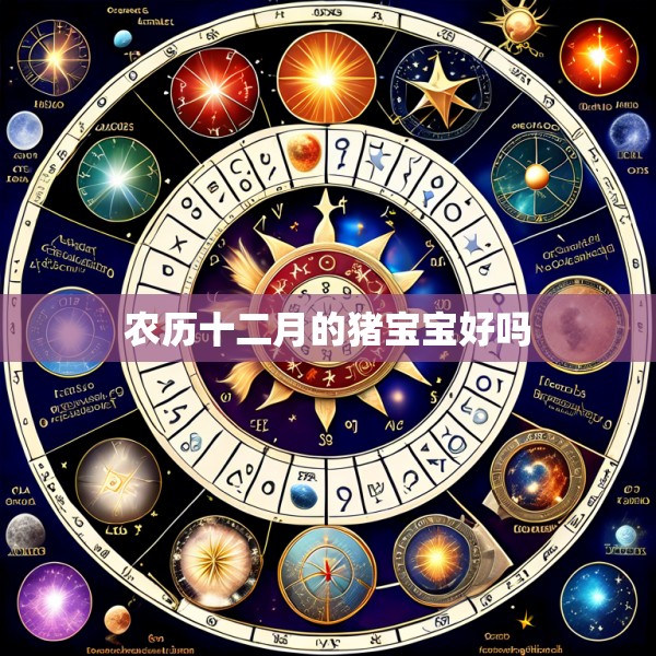 农历十二月的猪宝宝好吗