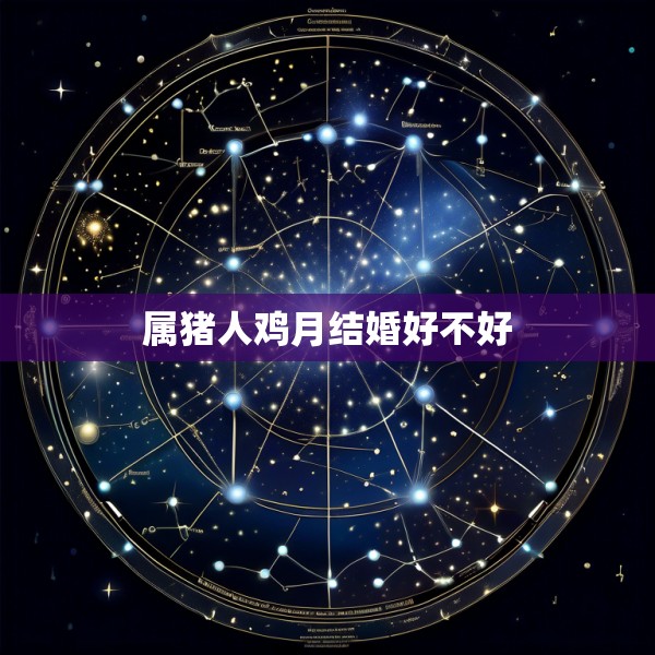 属猪人鸡月结婚好不好