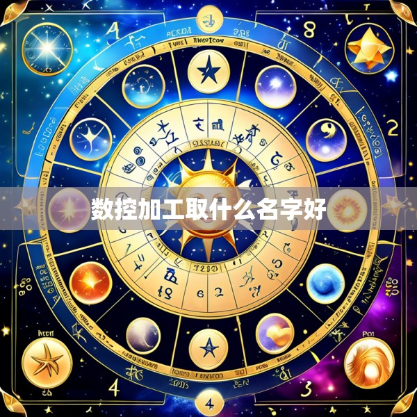数控加工取什么名字好