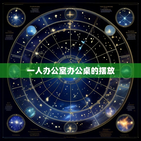 一人办公室办公桌的摆放