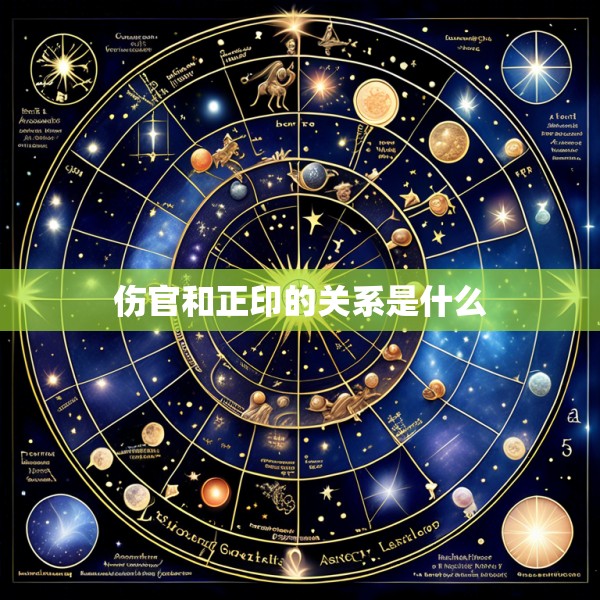伤官和正印的关系是什么