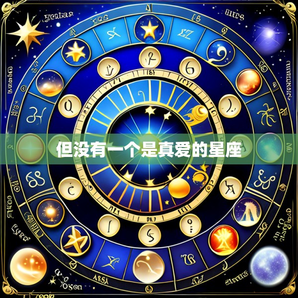 但没有一个是真爱的星座