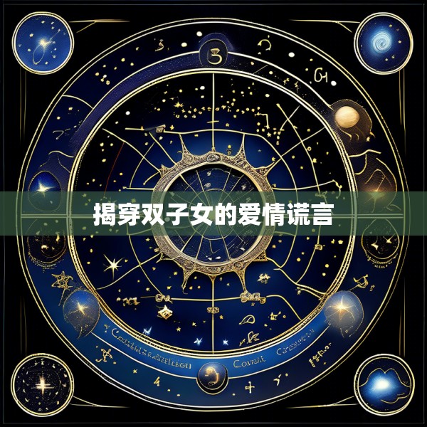 揭穿双子女的爱情谎言