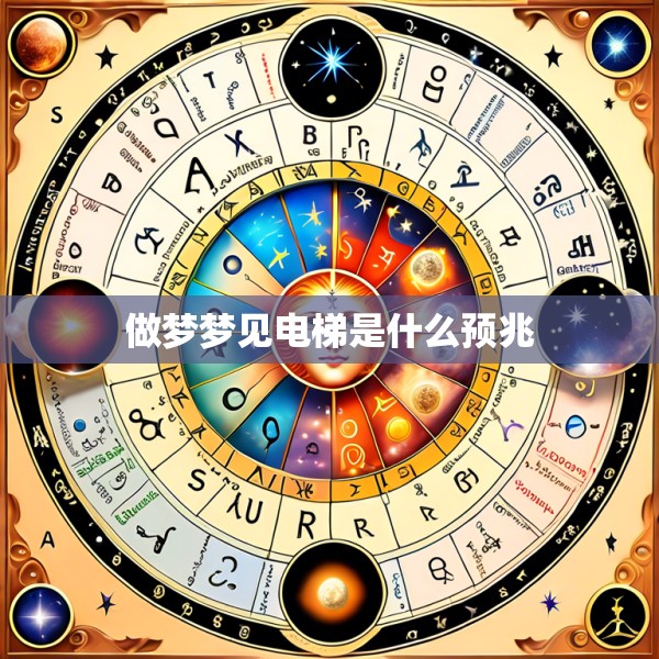 做梦梦见电梯是什么预兆