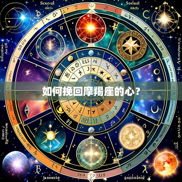 如何挽回摩羯座的心?