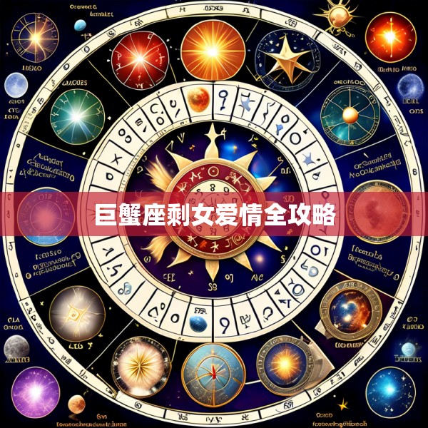 巨蟹座剩女爱情全攻略