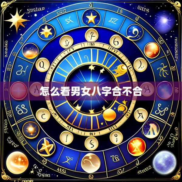 怎么看男女八字合不合