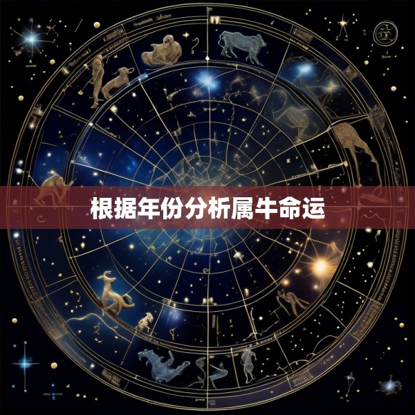根据年份分析属牛命运