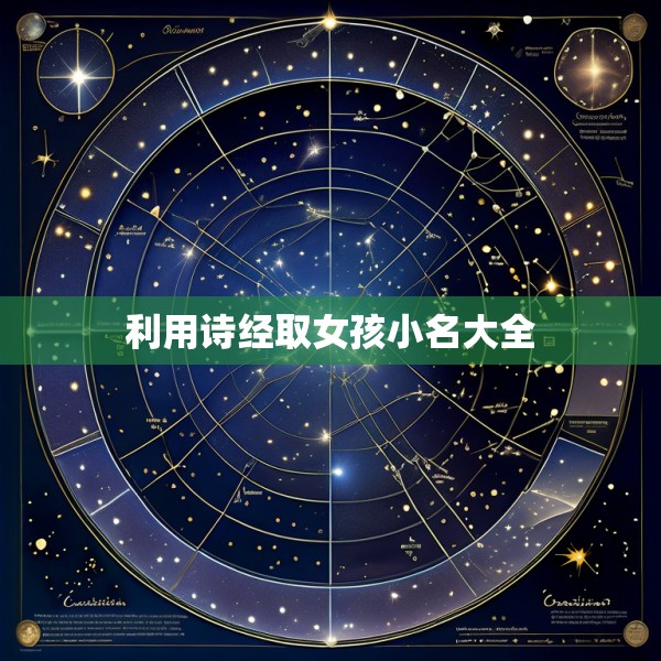利用诗经取女孩小名大全