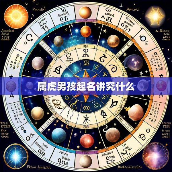 属虎男孩起名讲究什么