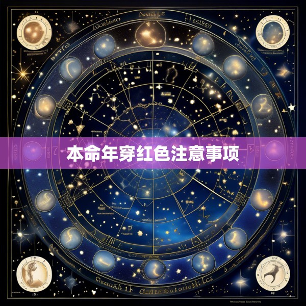 本命年穿红色注意事项