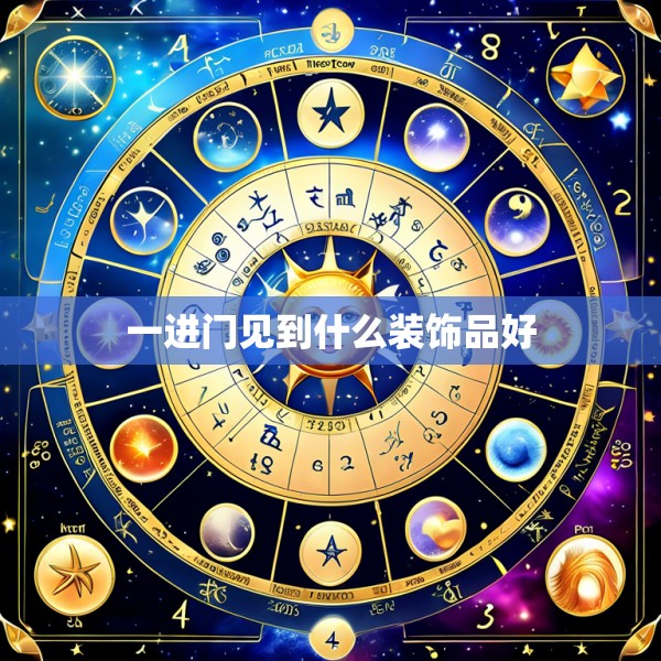 一进门见到什么装饰品好