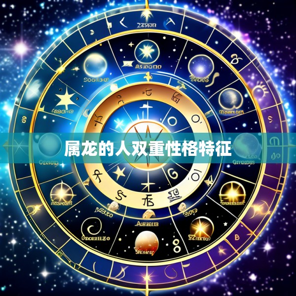属龙的人双重性格特征