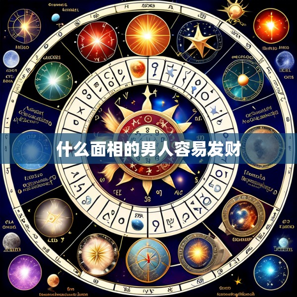 什么面相的男人容易发财