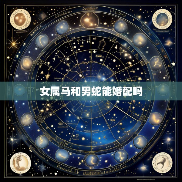 女属马和男蛇能婚配吗